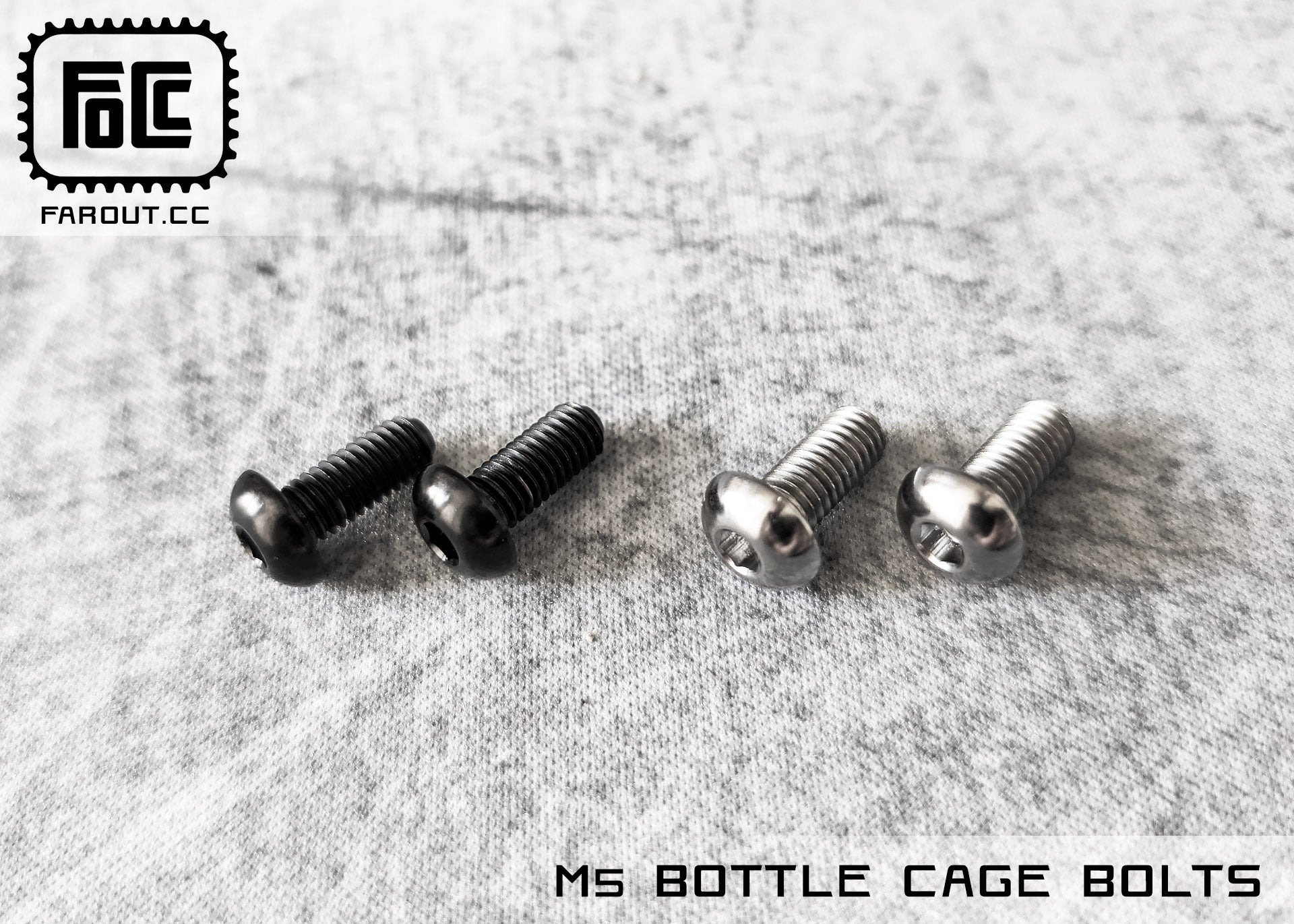Titanium Bottle Cage Bolts