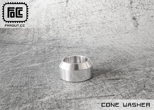 Silver cone washers