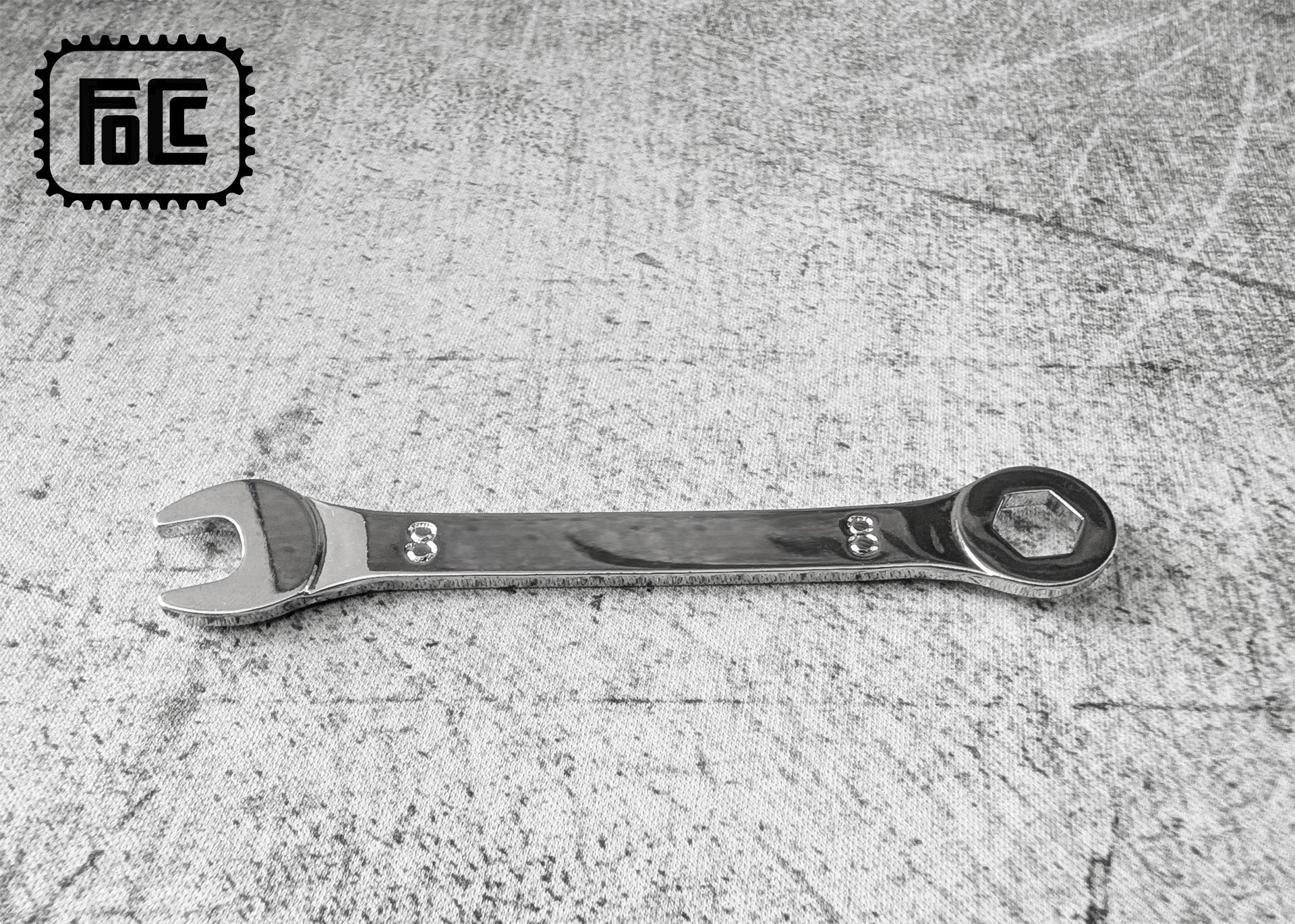 Lightweight 8mm wrench